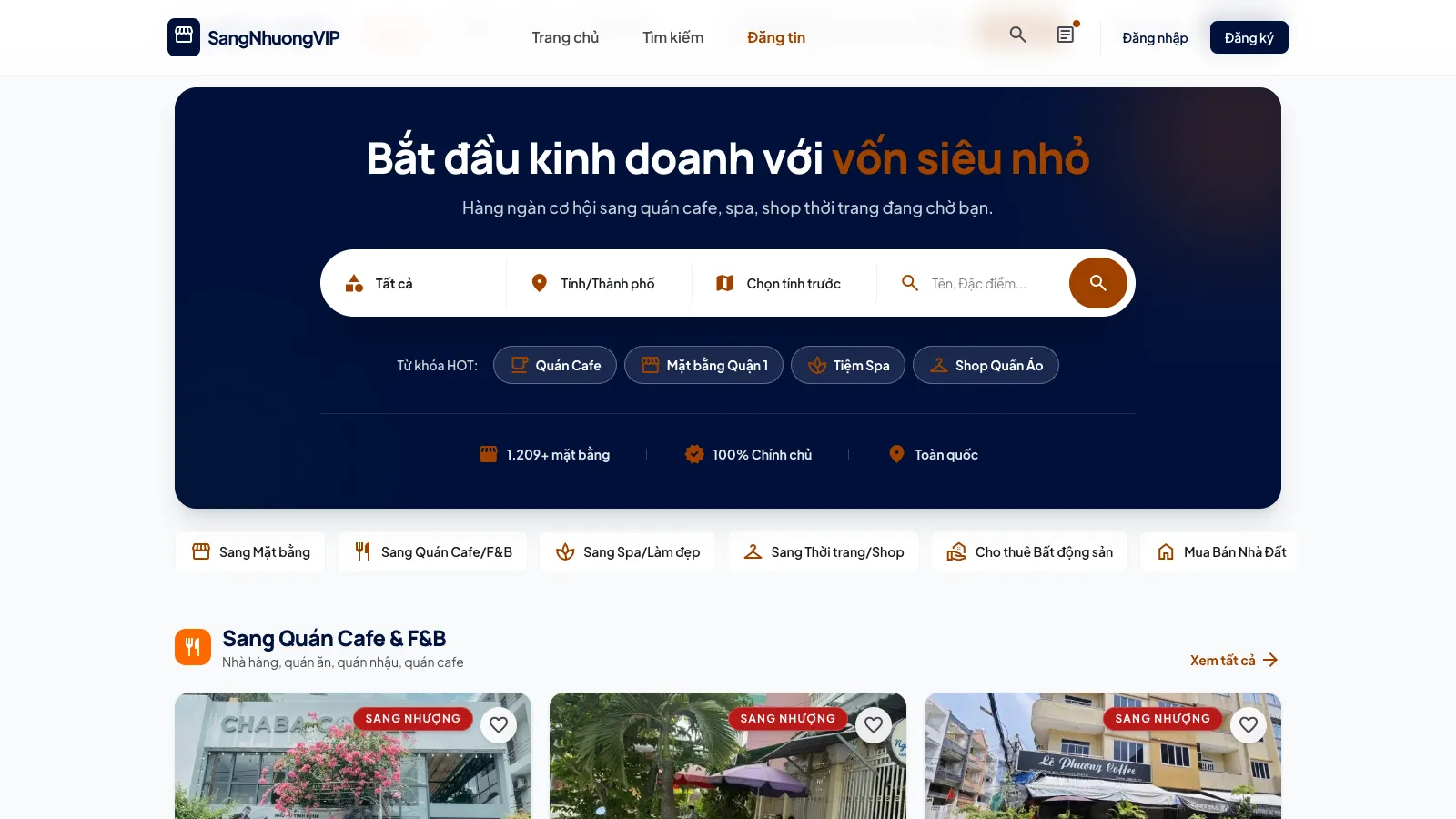 Trang chủ SangNhuongVIP
